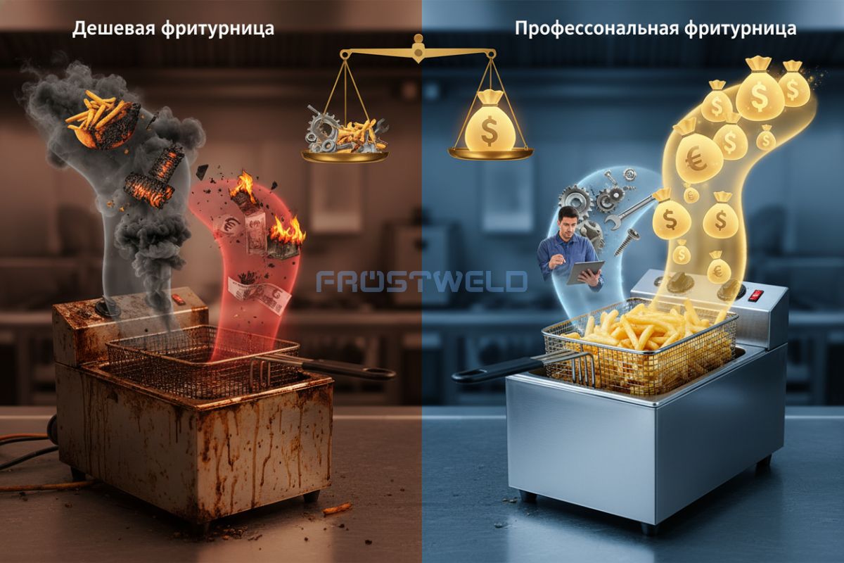 Фритюрница и три кита фастфуда: От производственной драмы до физики хруста