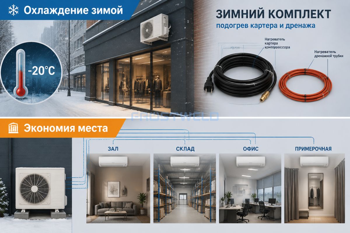 Сплит-система для магазина: от выбора до монтажа — полное руководство для владельца бизнеса