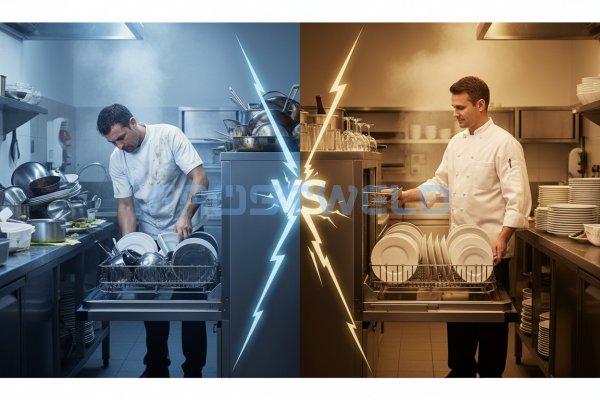 Купальная vs Фронтальная для общепита: Инженерная магия против посудомоечного рабства. Почему шеф-повара до сих пор кланяются посудомойке? Вся правда о двух типах машин для ресторана