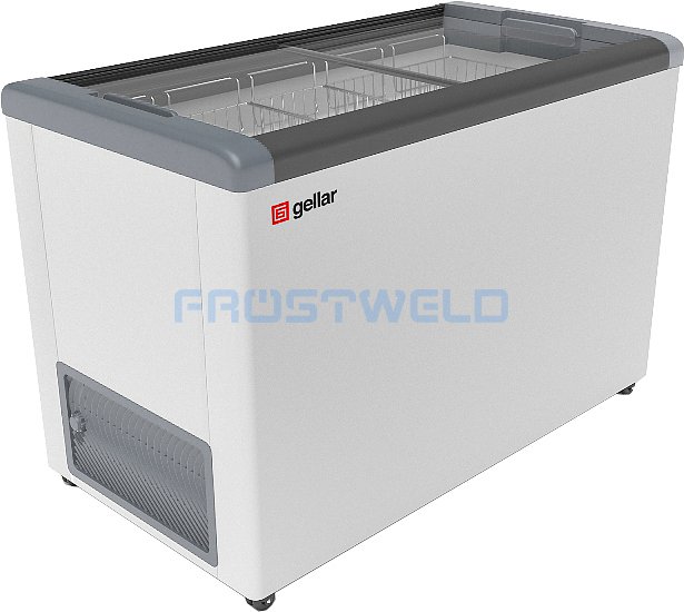 Ларь морозильный Frostor GELLAR FG 400 C серый (R290) — фото 1