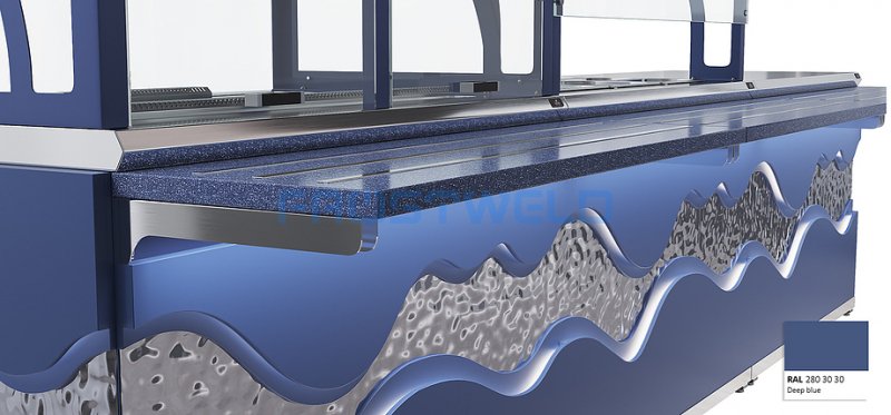 Мармит первых блюд 2-конфорочный Luxstahl МПЧ (С)-1200 Premium River (Река) — фото 12