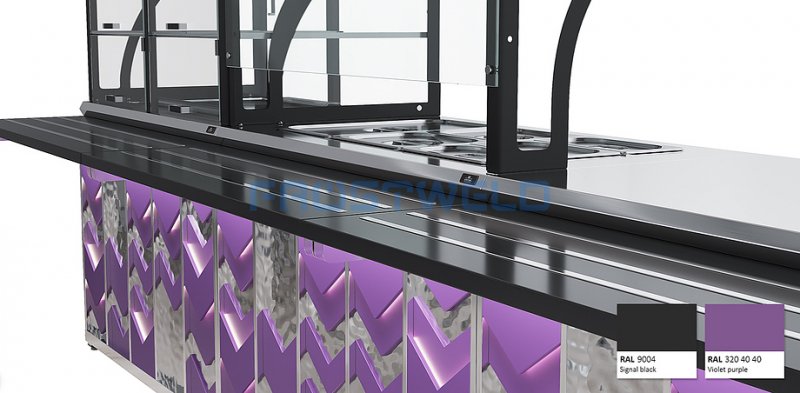 Мармит первых блюд 3-конфорочный индукционный Luxstahl МПИ (С)-1500 Premium Vector (Вектор) — фото 6