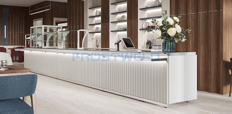 Мармит вторых блюд паровой Luxstahl МВП (С)-1500 Premium Elegia (Элегия) — фото 11