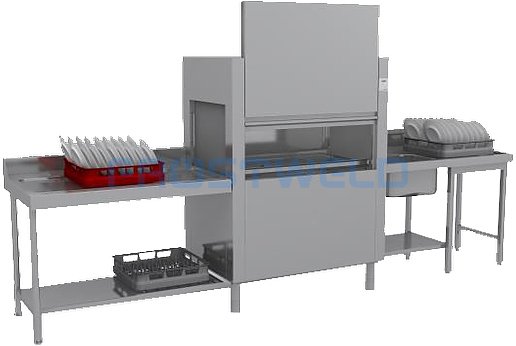Машина посудомоечная конвейерная Apach Chef Line LTIT120 WR Х Л/П — фото 2