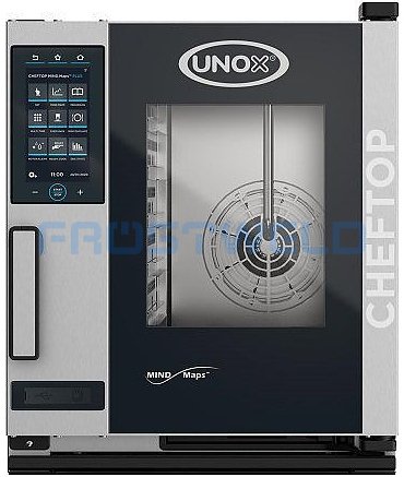 Пароконвектомат UNOX XECC-0523-EPLM петли справа — фото 1