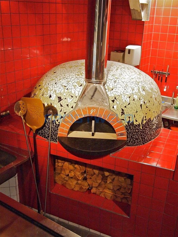 Печь для пиццы дровяная Valoriani Vesuvio 100 GR Plus — фото 6