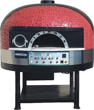 Печь для пиццы комбинированная ротационная Firinmak RotAroWoodElectro 180 — фото 7