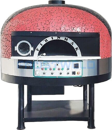 Печь для пиццы комбинированная ротационная Firinmak RotAroWoodGas 120 — фото 7