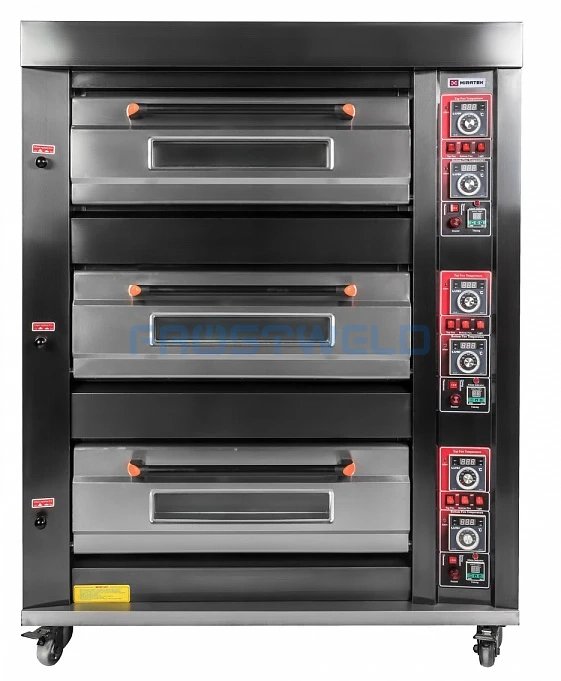 Печь хлебопекарная Miratek BK-36G (каменный под + пароувлажнение) — фото 2
