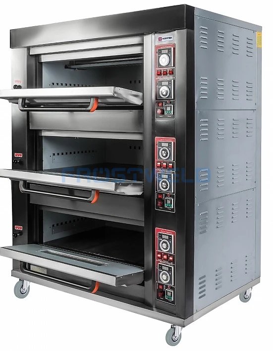 Печь хлебопекарная Miratek BK-36G (каменный под + пароувлажнение) — фото 3