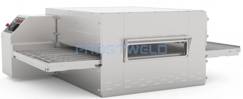 Печь конвейерная для пиццы Abat ПЭК-800/2 с дверцей (модуль для установки в 2 яруса) — фото 1