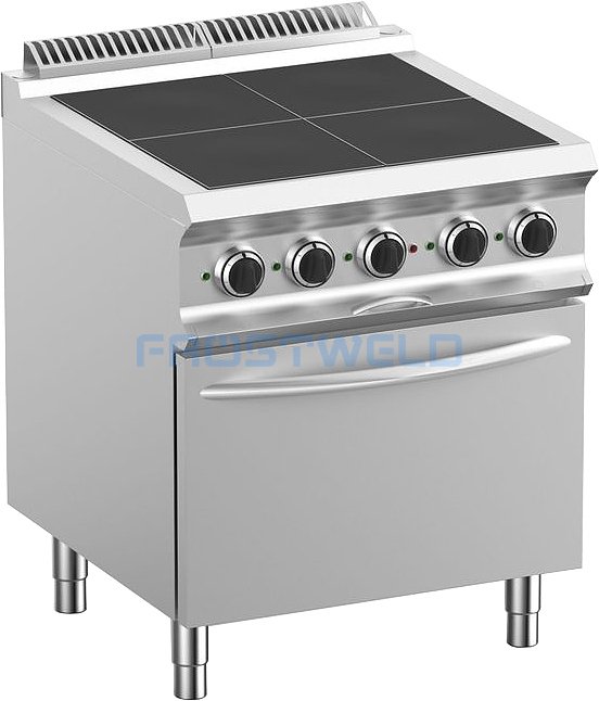 Плита электрическая Apach Chef Line GLRLE77FEVP вентилируемый духовой шкаф — фото 1