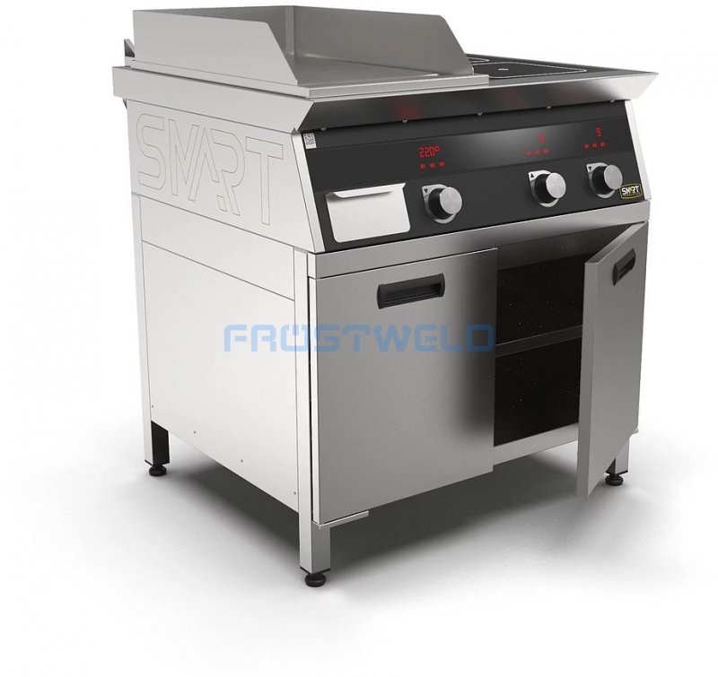 Плита индукционная комбинированная SMART INDUCTION K74-35PKB (с грилем) — фото 4