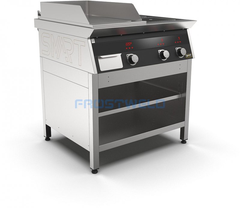 Плита индукционная комбинированная SMART INDUCTION K74-3KPB (с грилем) — фото 3