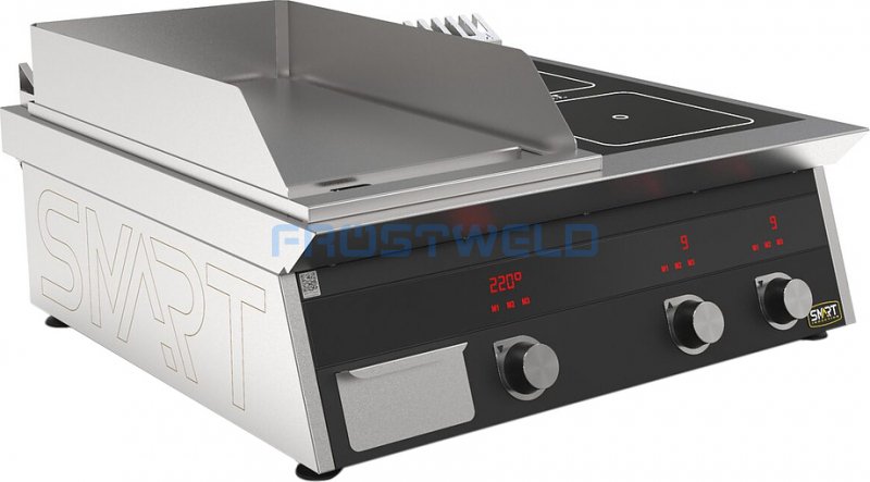 Плита индукционная комбинированная SMART INDUCTION K74-3PKB (с грилем) — фото 1