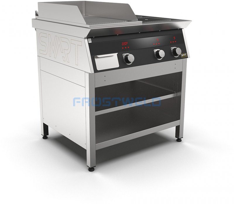 Плита индукционная комбинированная SMART INDUCTION K74-3RKB (с грилем) — фото 3