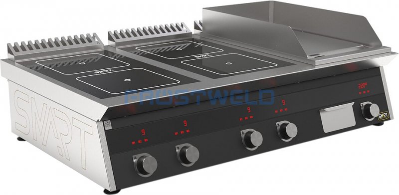 Плита индукционная комбинированная SMART INDUCTION K76-35KPB (с грилем) — фото 1