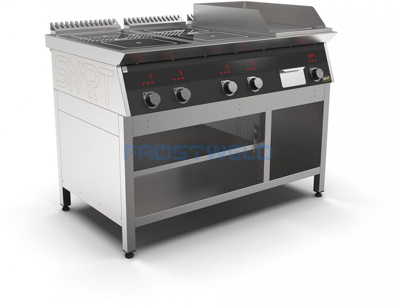 Плита индукционная комбинированная SMART INDUCTION K76-35KPB (с грилем) — фото 3