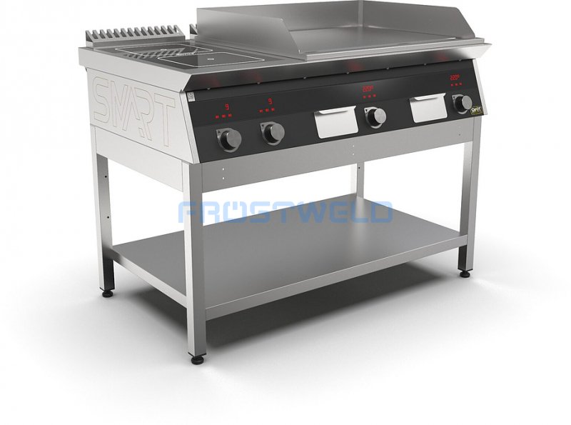 Плита индукционная комбинированная SMART INDUCTION K76-35KPPB (с грилем) — фото 2
