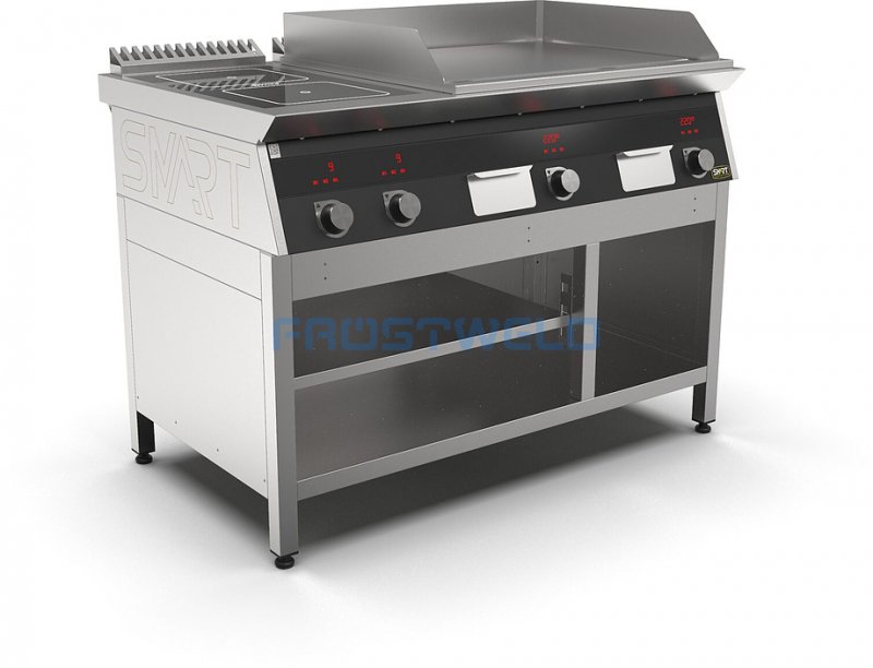 Плита индукционная комбинированная SMART INDUCTION K76-35KPPB (с грилем) — фото 3