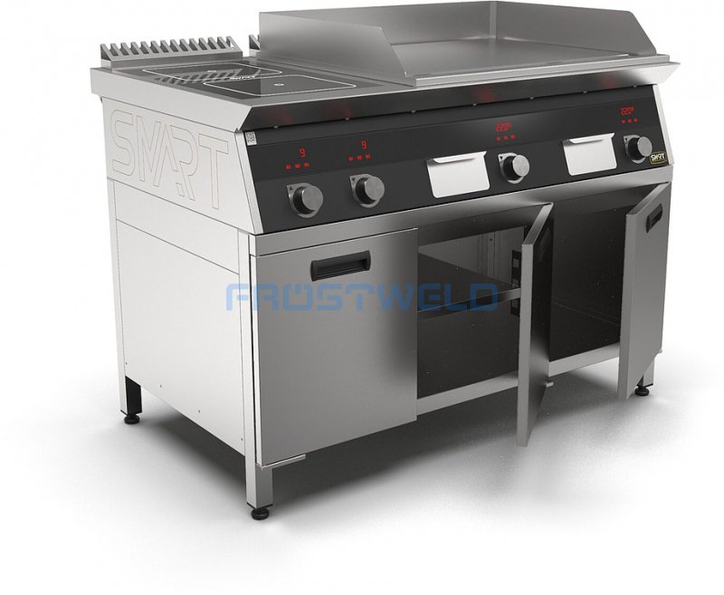 Плита индукционная комбинированная SMART INDUCTION K76-35KPPB (с грилем) — фото 4
