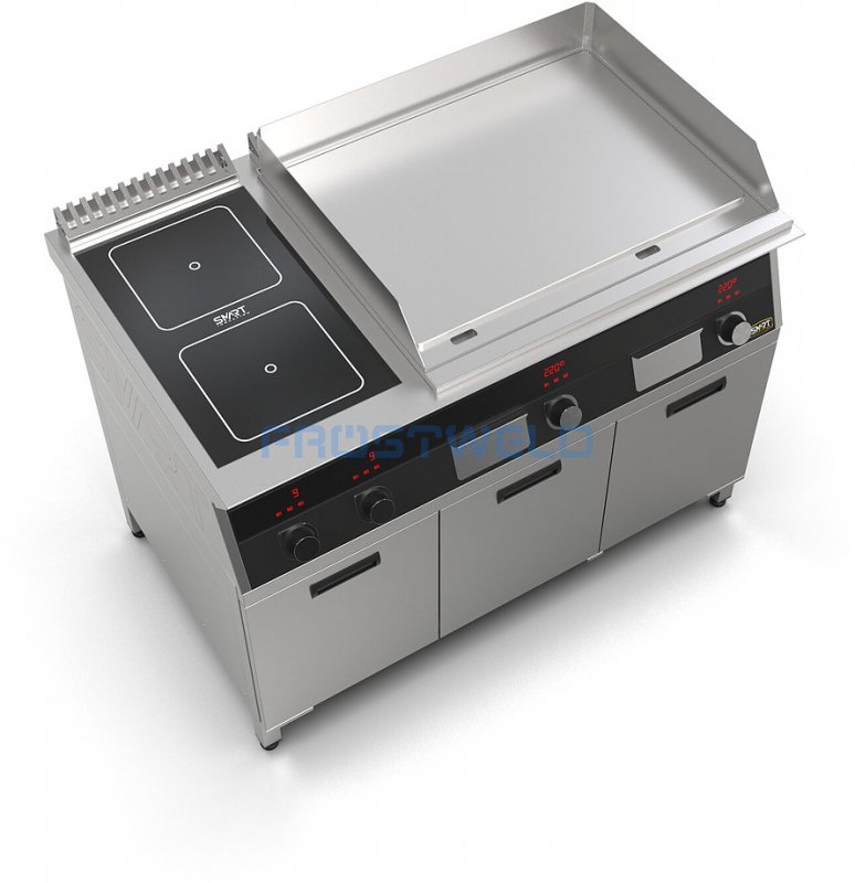 Плита индукционная комбинированная SMART INDUCTION K76-35KPPB (с грилем) — фото 5
