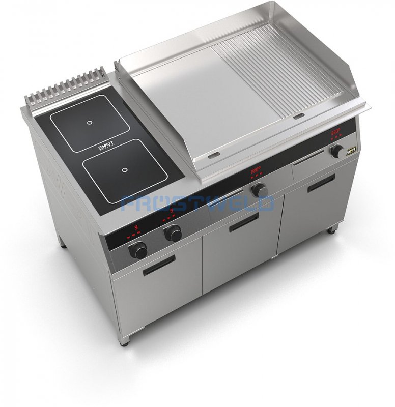 Плита индукционная комбинированная SMART INDUCTION K76-35KPRN (с грилем) — фото 5