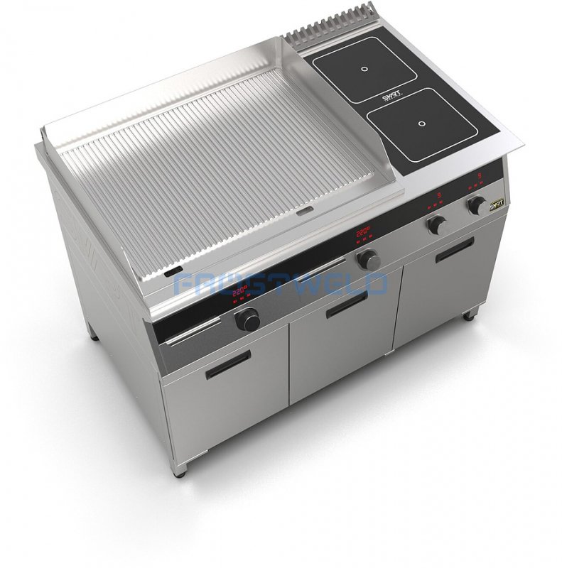 Плита индукционная комбинированная SMART INDUCTION K76-35RRKN (с грилем) — фото 5
