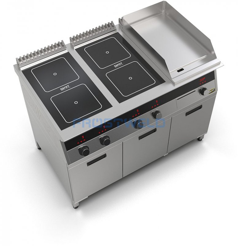 Плита индукционная комбинированная SMART INDUCTION K76-5KPN (с грилем) — фото 5