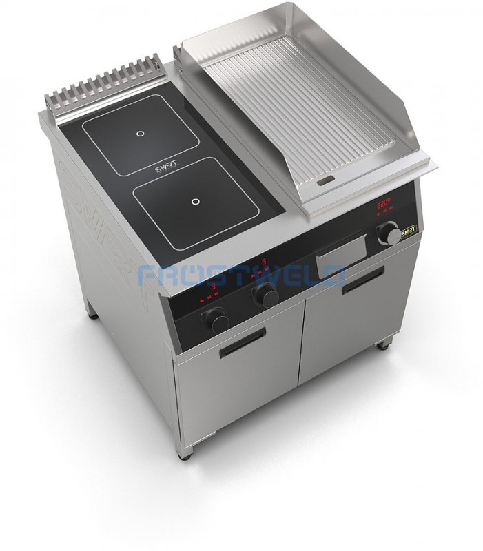 Плита индукционная комбинированная SMART INDUCTION K94-3KRB (с грилем) — фото 5