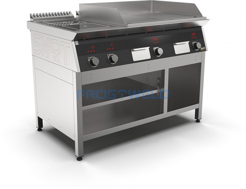 Плита индукционная комбинированная SMART INDUCTION K96-35KPRB (с грилем) — фото 3