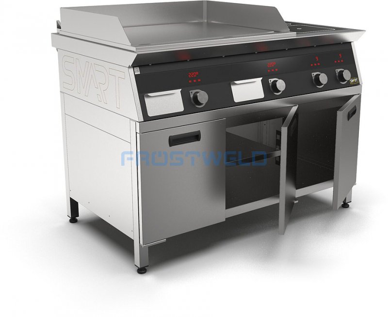 Плита индукционная комбинированная SMART INDUCTION K96-35PPKB (с грилем) — фото 4