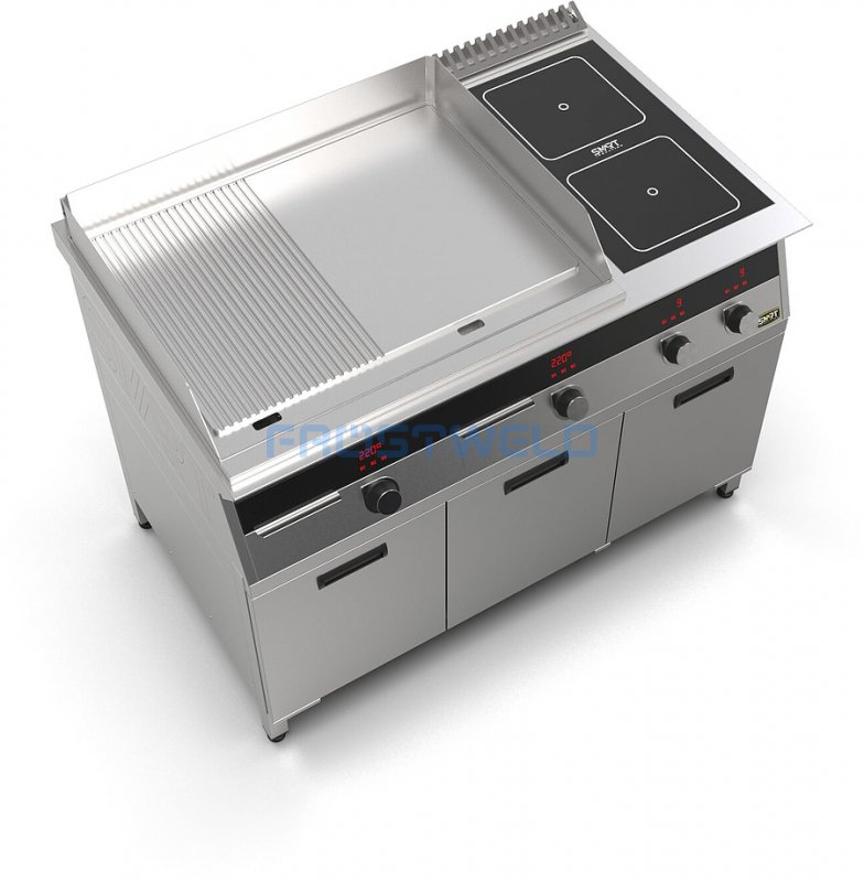 Плита индукционная комбинированная SMART INDUCTION K96-35RPKN (с грилем) — фото 4