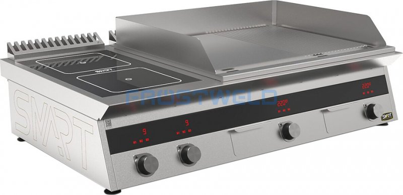 Плита индукционная комбинированная SMART INDUCTION K96-3KPRN (с грилем) — фото 1