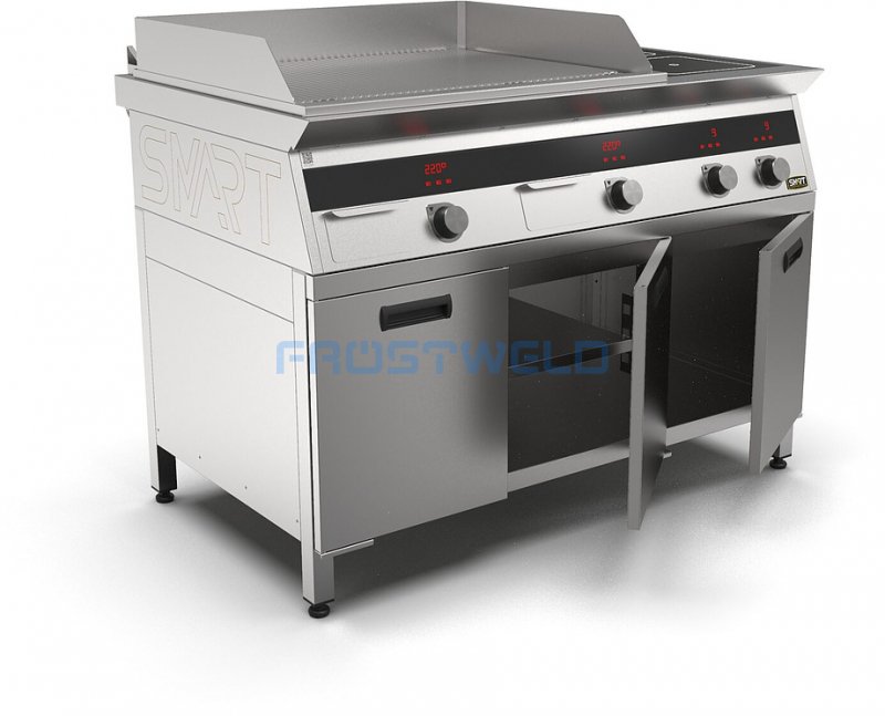 Плита индукционная комбинированная SMART INDUCTION K96-3RRKN (с грилем) — фото 4