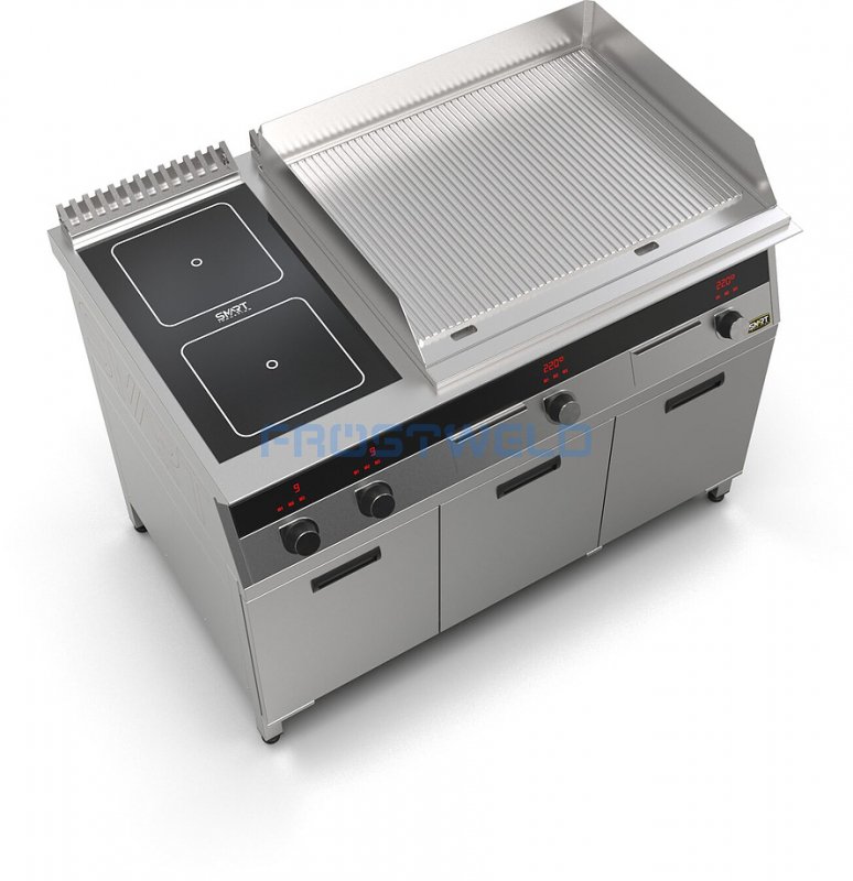 Плита индукционная комбинированная SMART INDUCTION K96-5KRRN (с грилем) — фото 5