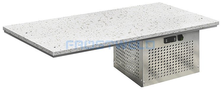 Поверхность холодильная встраиваемая Finist STATIC table ПХВкм-15/6 с кварцевым агломератом — фото 2