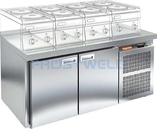 Стол холодильный HICOLD GN 11 BR2 TN LT — фото 1