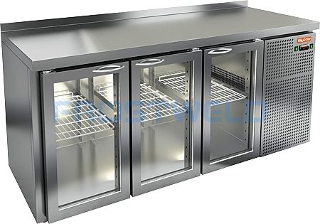 Стол холодильный HICOLD GNG 111 BR2 HT с бортом — фото 1