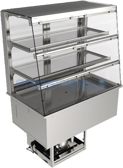 Витрина холодильная BSV-inox VRS 2G/6 — фото 1