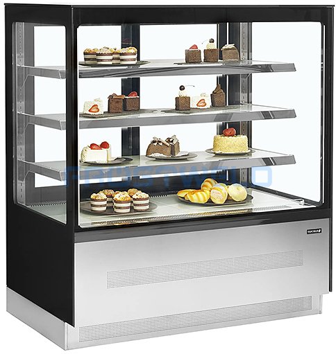 Витрина холодильная TEFCOLD LPD1203F/BLACK — фото 2