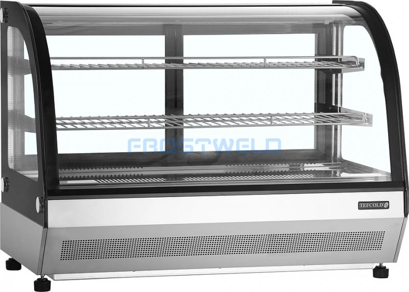 Витрина кондитерская настольная TEFCOLD LCT900C/BLACK — фото 1