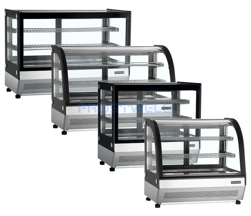 Витрина кондитерская настольная TEFCOLD LCT900F/BLACK — фото 4