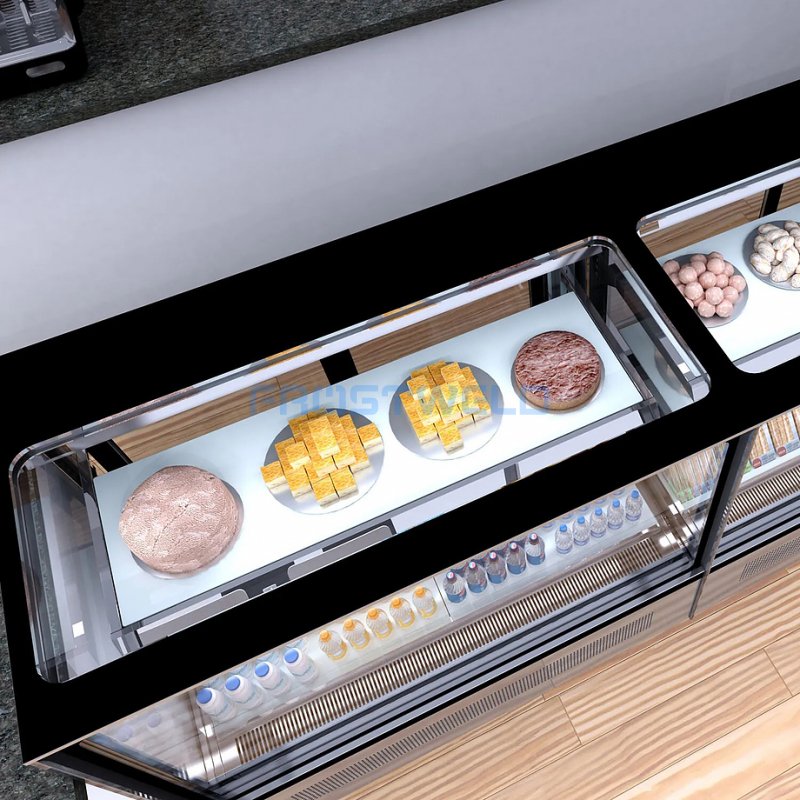 Витрина кондитерская настольная TEFCOLD LPD900F/BLACK — фото 4