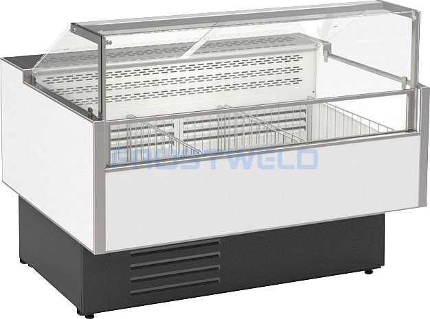 Витрина морозильная CRYSPI Gamma Quadro M 1500 LED (без агрегата, без боковин) — фото 1