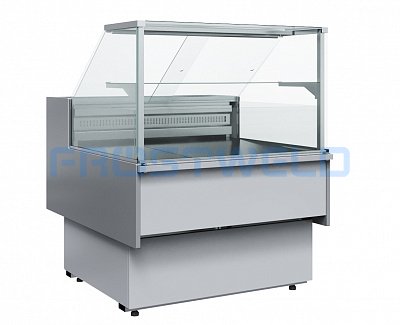 Витрина морозильная  GC110 SM 0,94-1 (с боковинами) (версия 2.0) 9006-9005 — фото 1