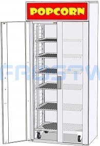 Витрина тепловая для попкорна RoboLabs VTP-090SD1 — фото 2