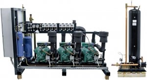 ЦХМ Bitzer 3x4HE-18Y-40P + РС-120 + щит