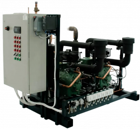 ЦХМ низкотемпературный на базе компрессора Bitzer 2x4DC-5.2Y (2x4DES-5Y) б/у