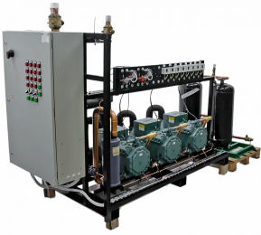 ЦХМ низкотемпературный на базе компрессора Bitzer 3x2DC-2.2Y (3x2DES-2Y) б/у